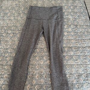 lululemon athletica Heather Gray High-Rise Leggings